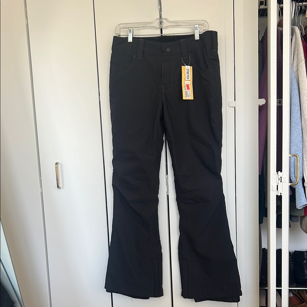 Aperture Black Ski/Snowboard Pants (Waterproof)
